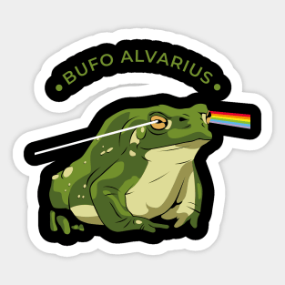 Bufo Alvarius Sticker
